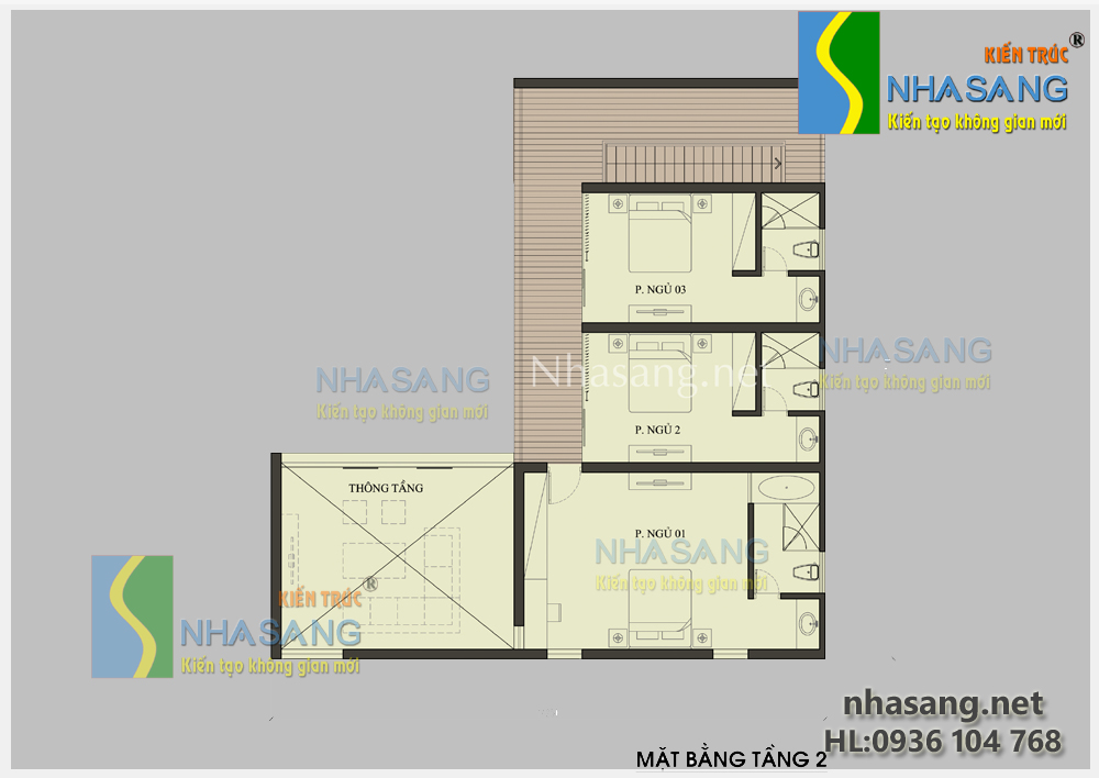 mẫu thiết kế nhà biệt thự đẹp 2-3 tầng hiện đại